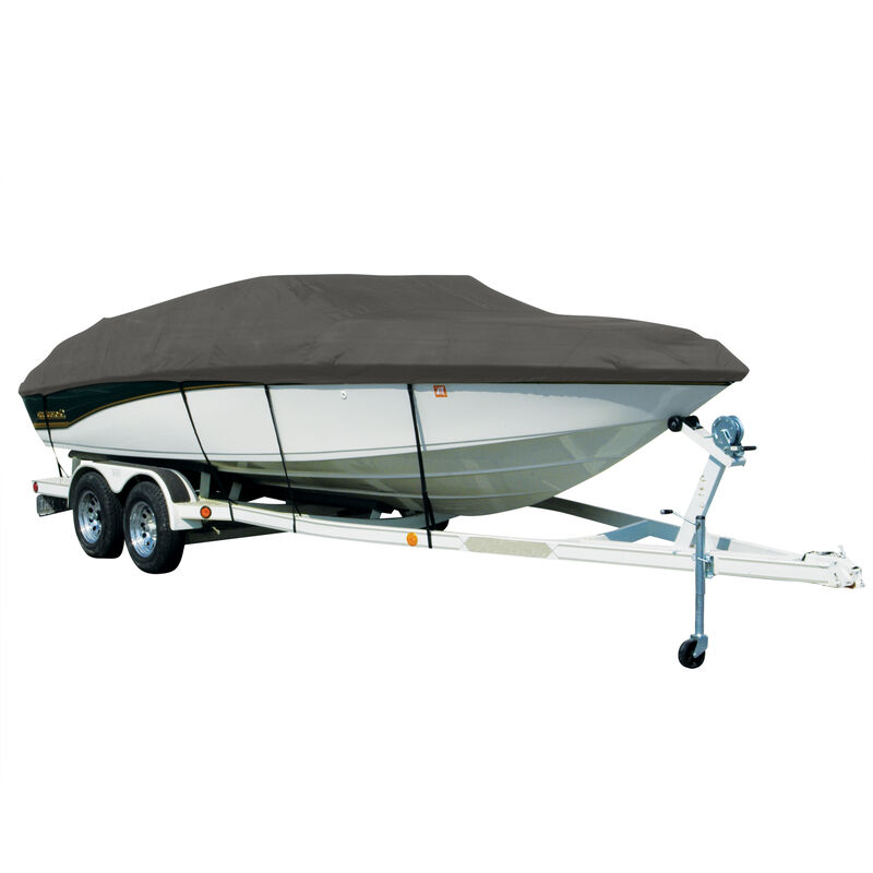 Covermate Sharkskin Plus Exact-Fit Cover for Monterey 184 Fs 184 Fs W/Bimini Removed Covers Extended Swim Platform image number 4
