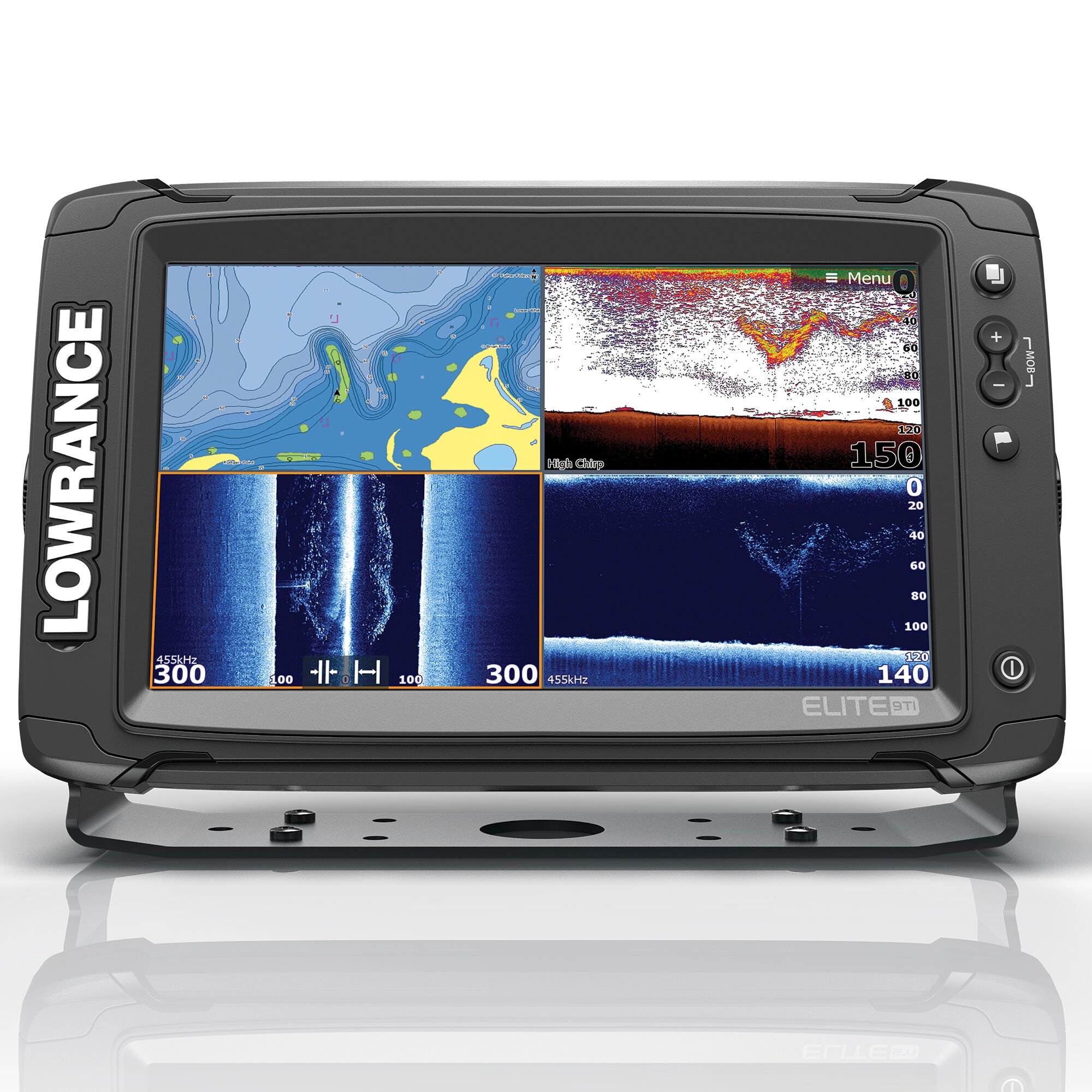 Lowrance Elite-9 Ti Touchscreen Fishfinder Chartplotter w 