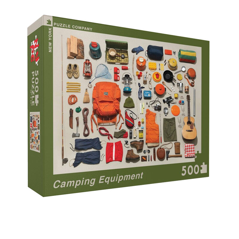 Camping Equipment 500-Pc. Jigsaw Puzzle image number 1