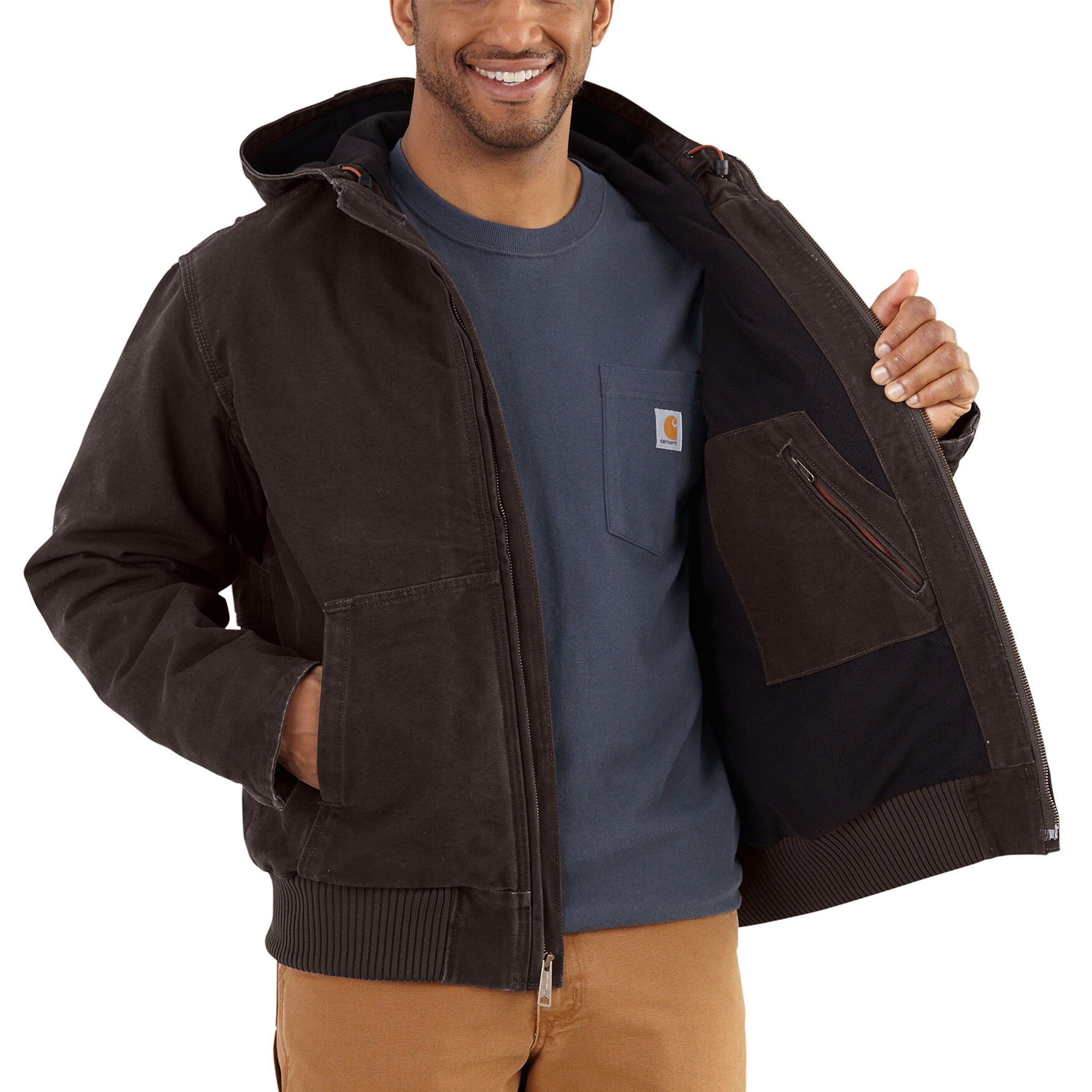 carhartt full swing sherpa lined jacket