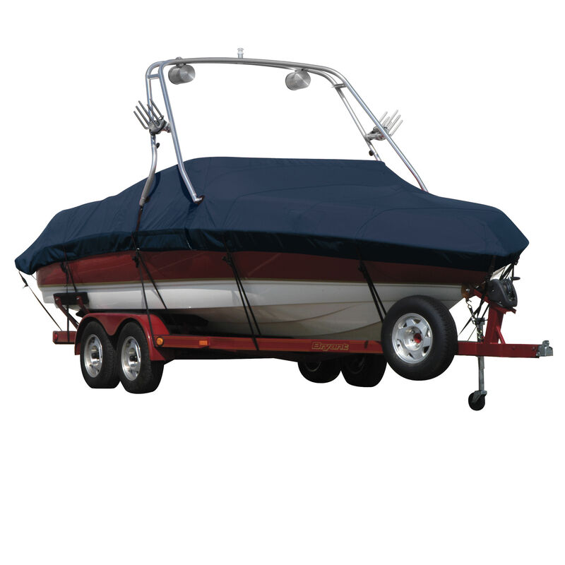 Exact Fit Covermate Sunbrella Boat Cover For SANGER SANGAIR WITH TOWER image number 4