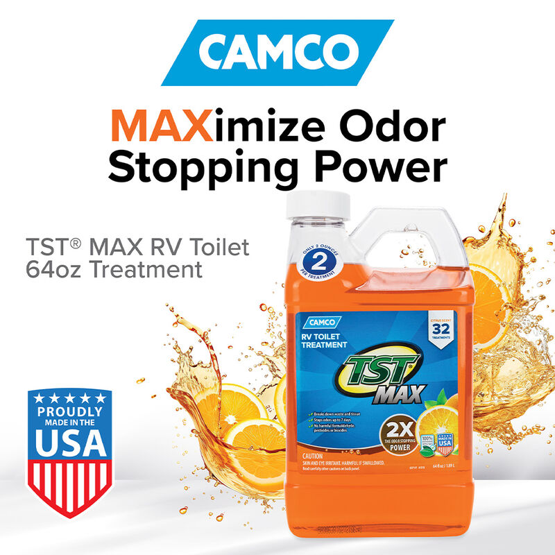 Camco TST MAX RV Toilet Treatment, Citrus Scent, 64 oz. image number 2