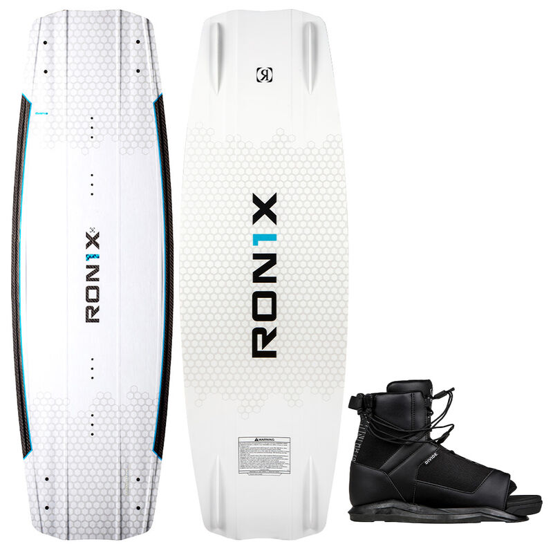 Ronix One Timebomb Wakeboard with Divide Boots image number 1