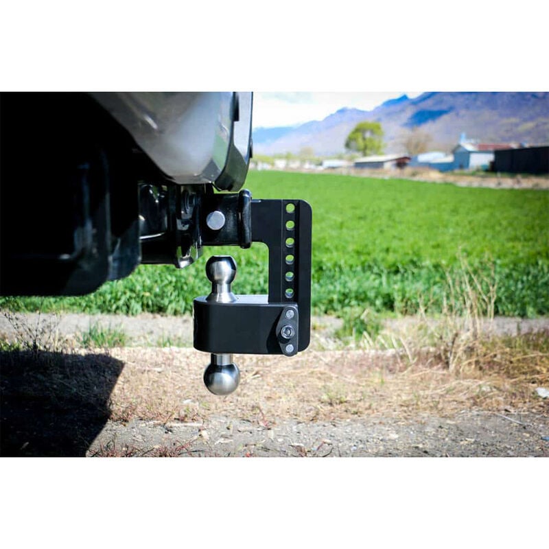 Weigh Safe Black 180 Hitch w/ SS Combo Ball 8" Drop 2" Shank w/Hitch Pin Lock image number 7