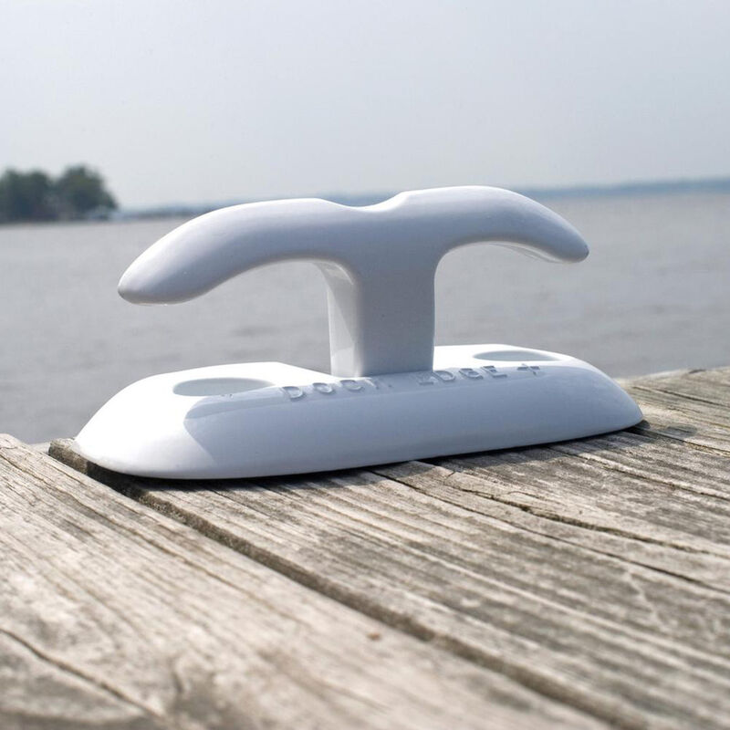 Dock Edge 6" Flip-Up Cleat, White image number 2