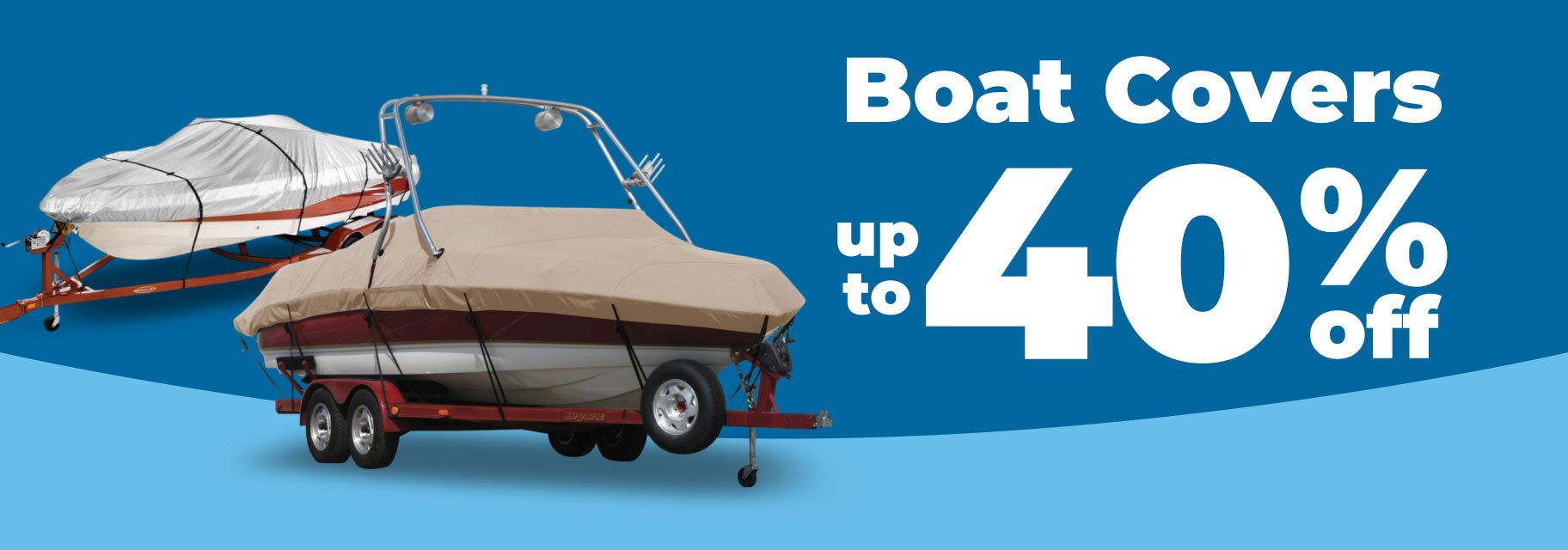 Boat Covers up to 40% Off