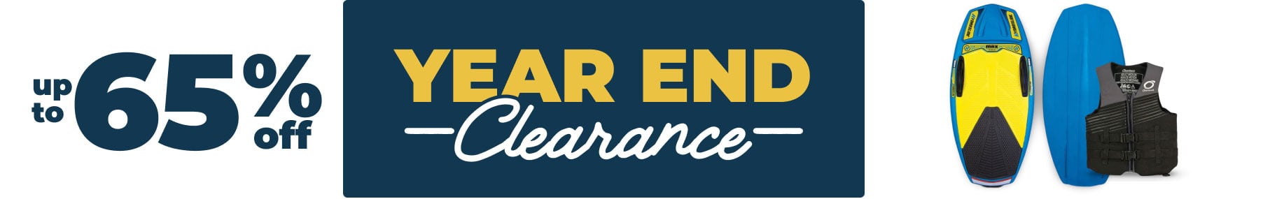 Year End Clearance - Up to 65% Off