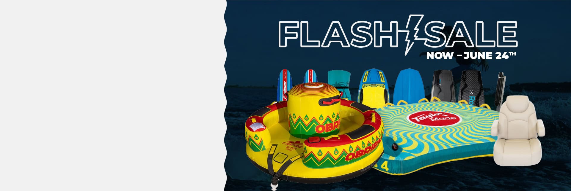 Flash Sale - Up to 65% off Watersports & Boating Gear