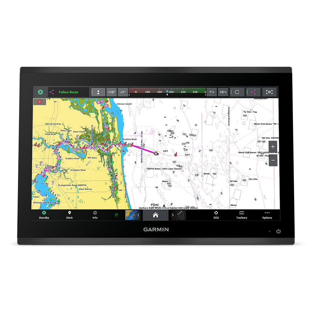 GPSMAP 9219 19" Premium Chartplotter w/ Navionics+ in Black