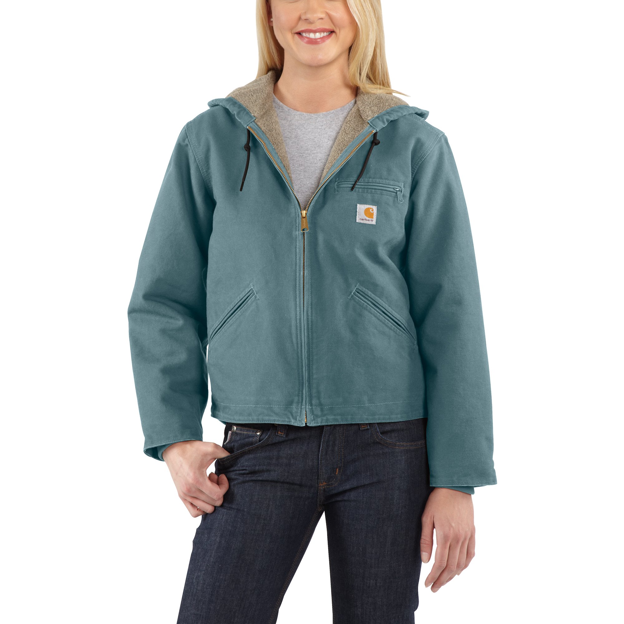 Carhartt sherpa hotsell jacket women's