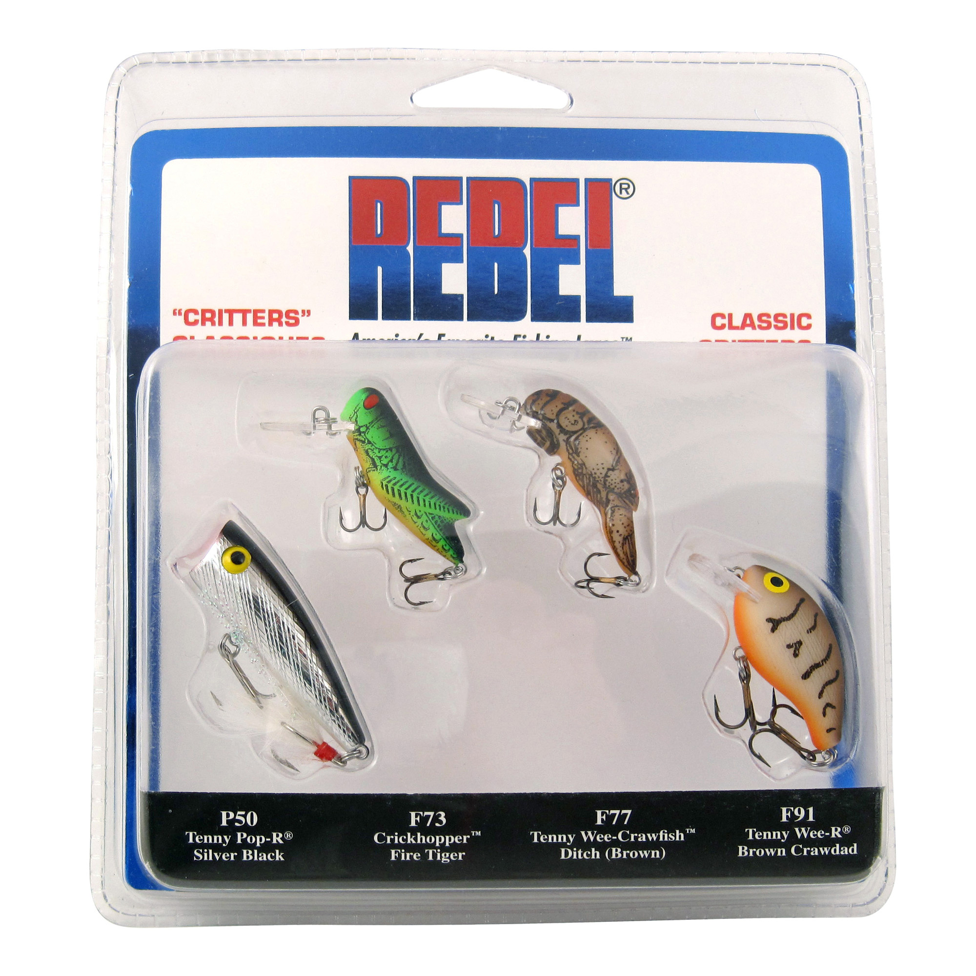 Rebel Classic Critters Pack – My Bait Shop, LLC