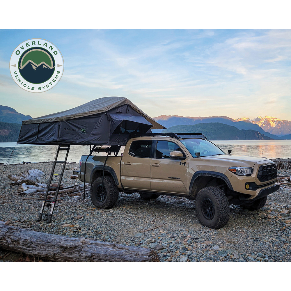 Nomadic 3 Extended Rooftop Tent with Annex in Black
