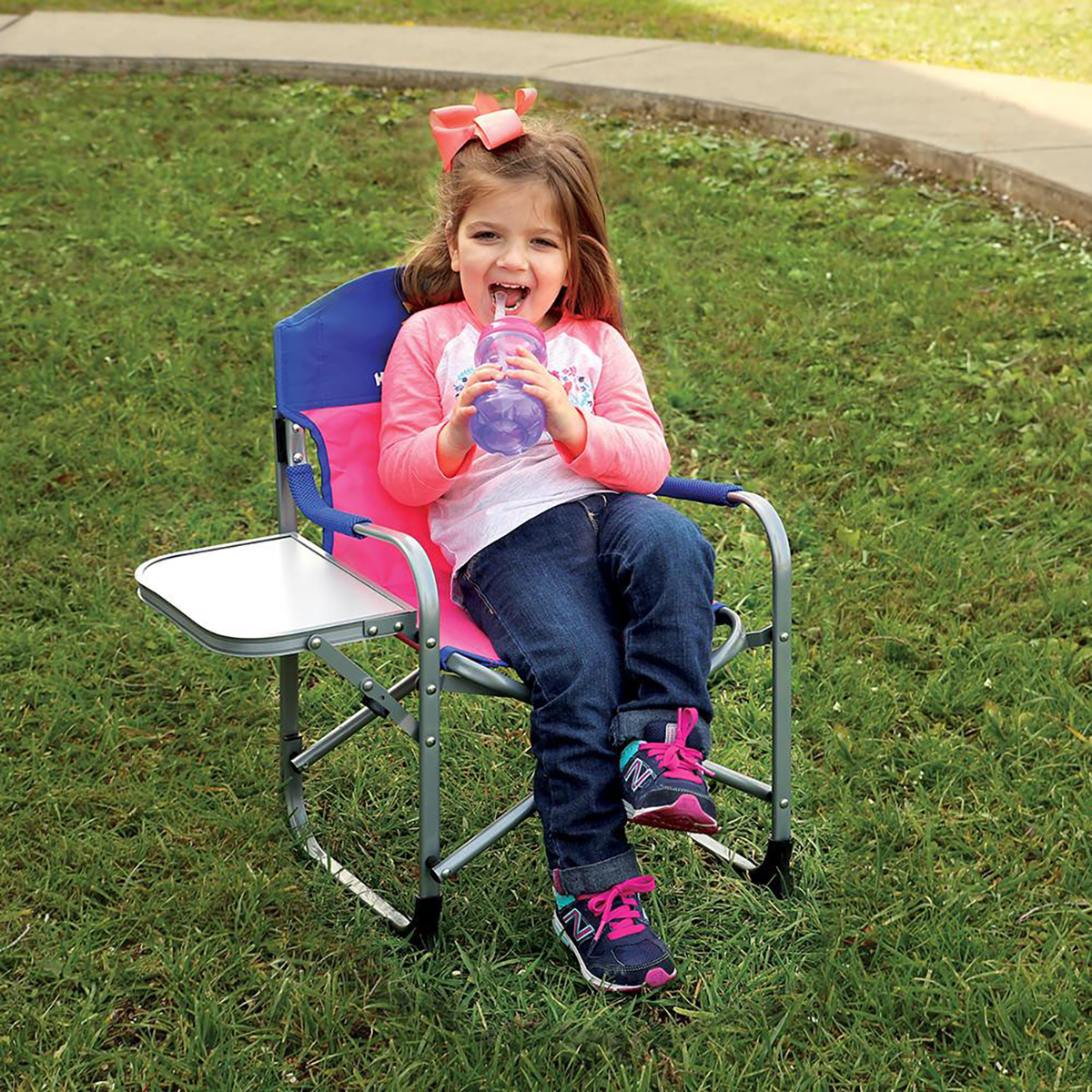 Childs director chair shop with side table